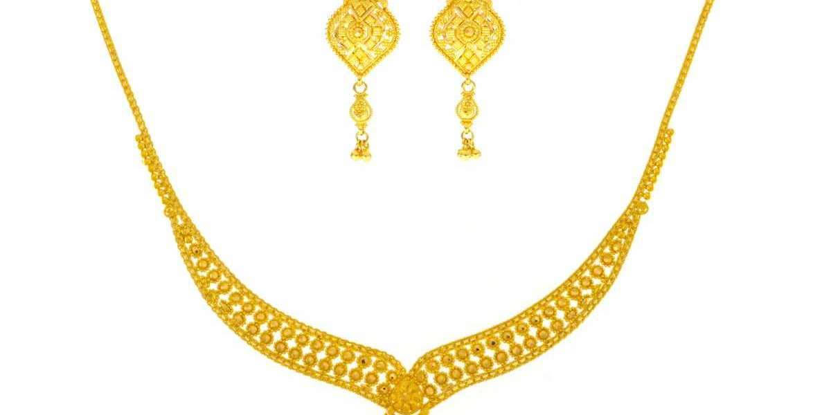 Embracing Tradition: The Timeless Allure of 22ct Indian Gold Necklace Sets